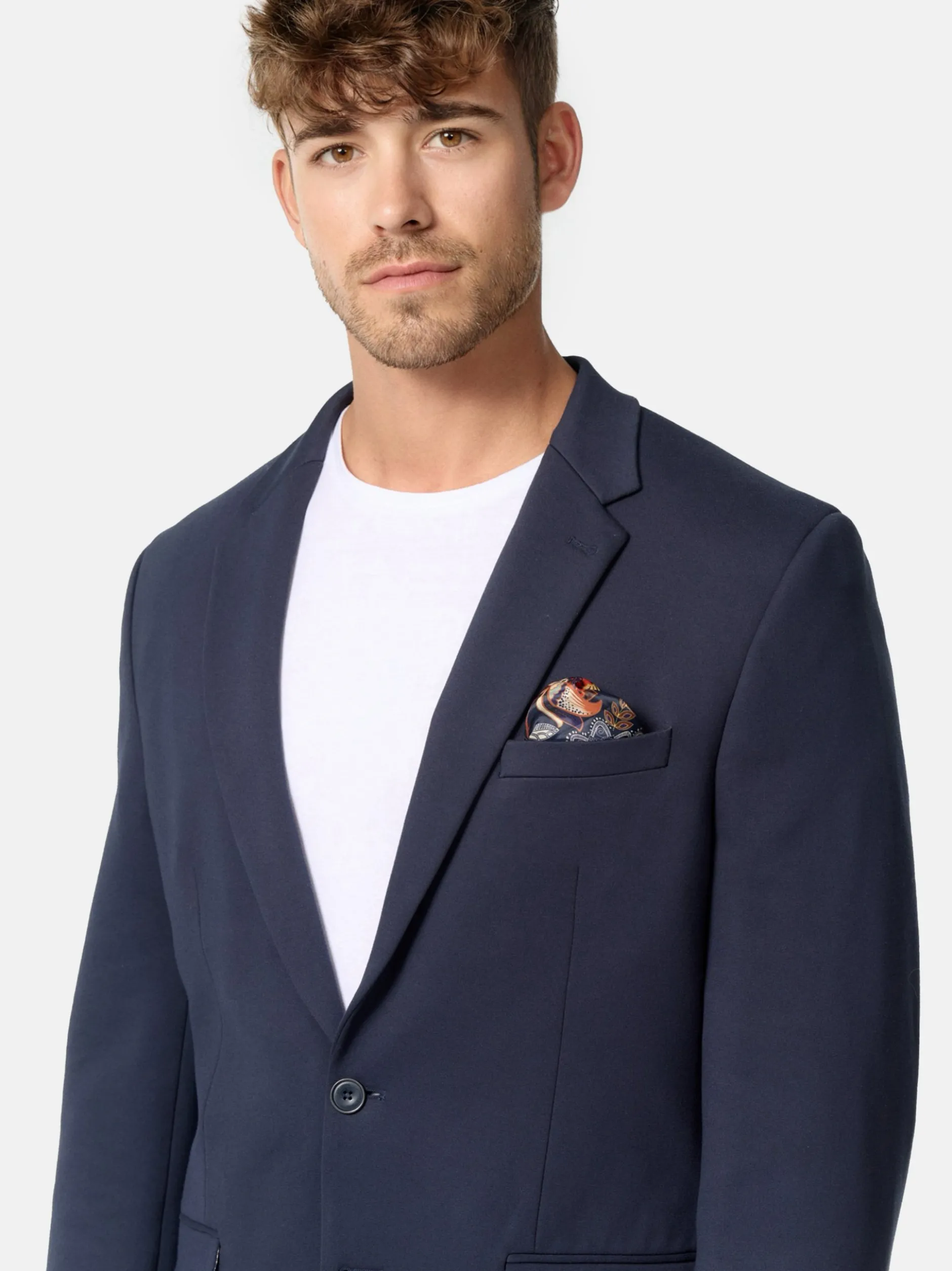 Jeff Herren Sakko - JFEzra in blau marine