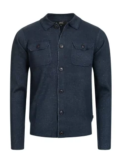Jeff Herren Strickjacke - Bradshaw in marine