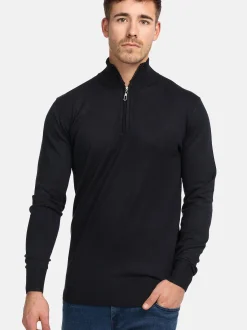 Jeff Herren Strickpullover - Frankie in schwarz
