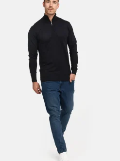 Jeff Herren Strickpullover - Frankie in schwarz