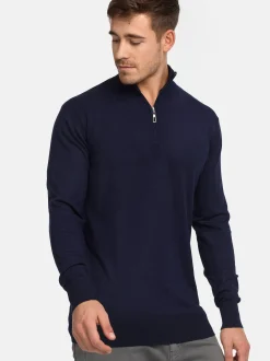Jeff Herren Strickpullover - Frankie in marine