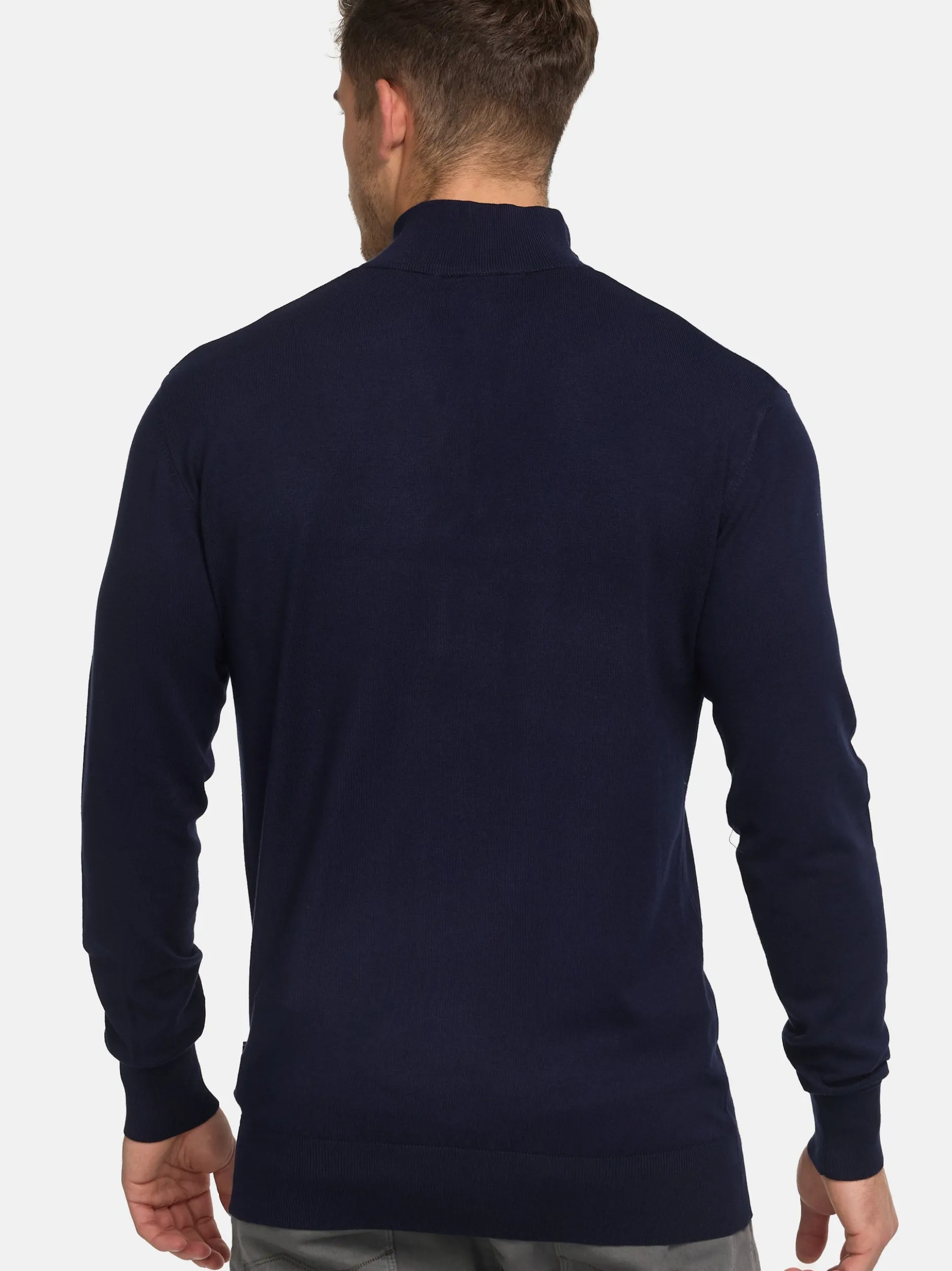 Jeff Herren Strickpullover - Frankie in marine