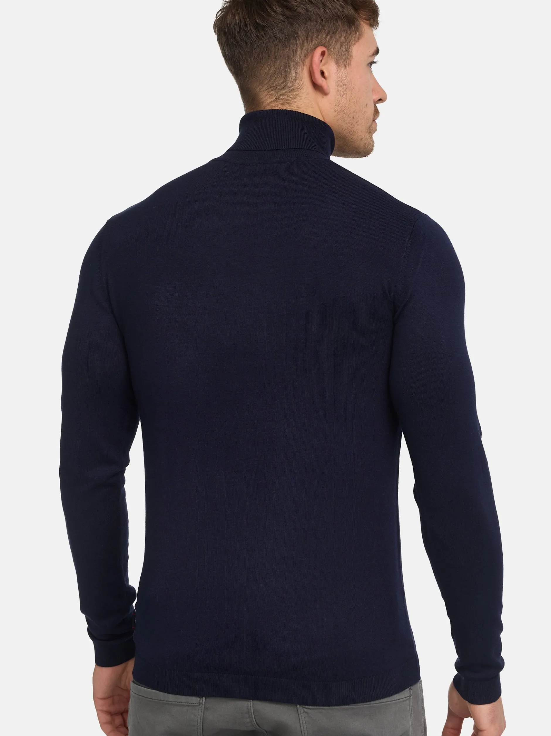 Jeff Herren Strickpullover - Malcolm in marine