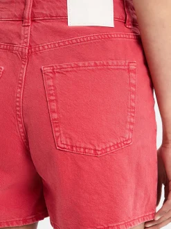 JJXX Damen Jeans-Shorts - JXLaura in rot - Länge: kurz