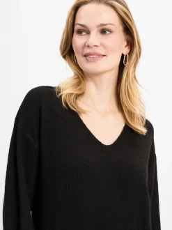 JJXX Damen Strickkleid - JXEffie in schwarz
