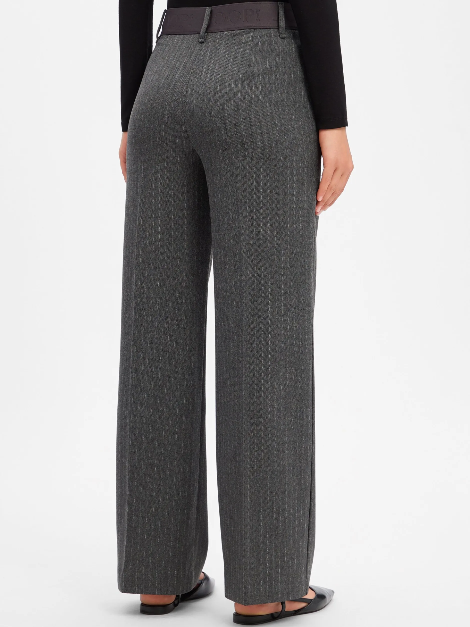 JOOP! Damen Baukasten-Businesshose - Peeky2 in anthrazit
