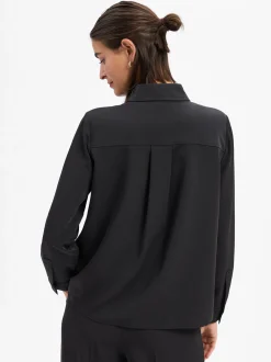 JOOP! Damen Bluse - Bakara in schwarz - Ärmel: langarm