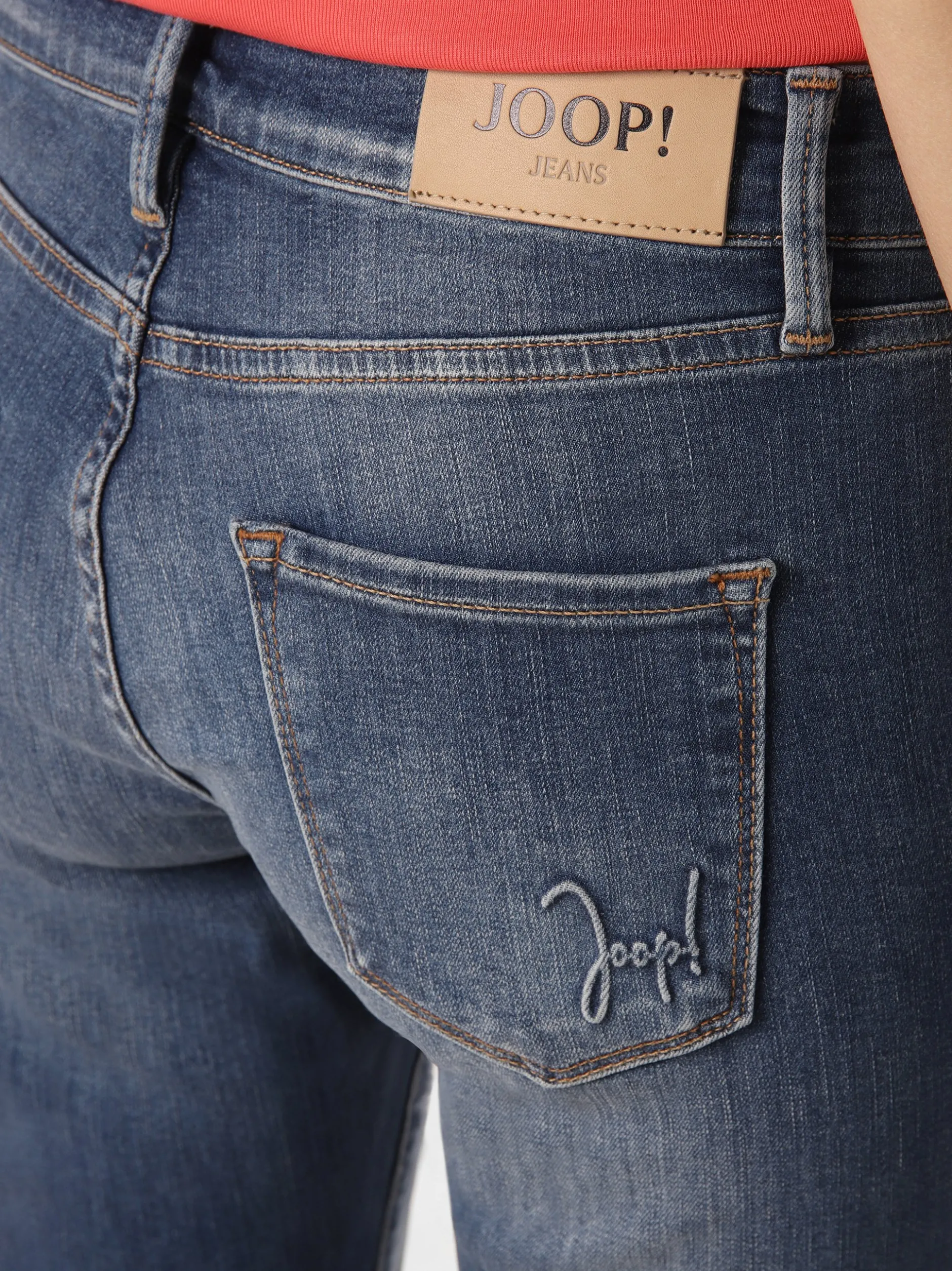 JOOP! Damen Jeans - Sol in medium stone - Länge: lang