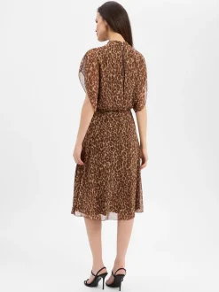 JOOP! Damen Kleid - Dalisha in mehrfarbig camel