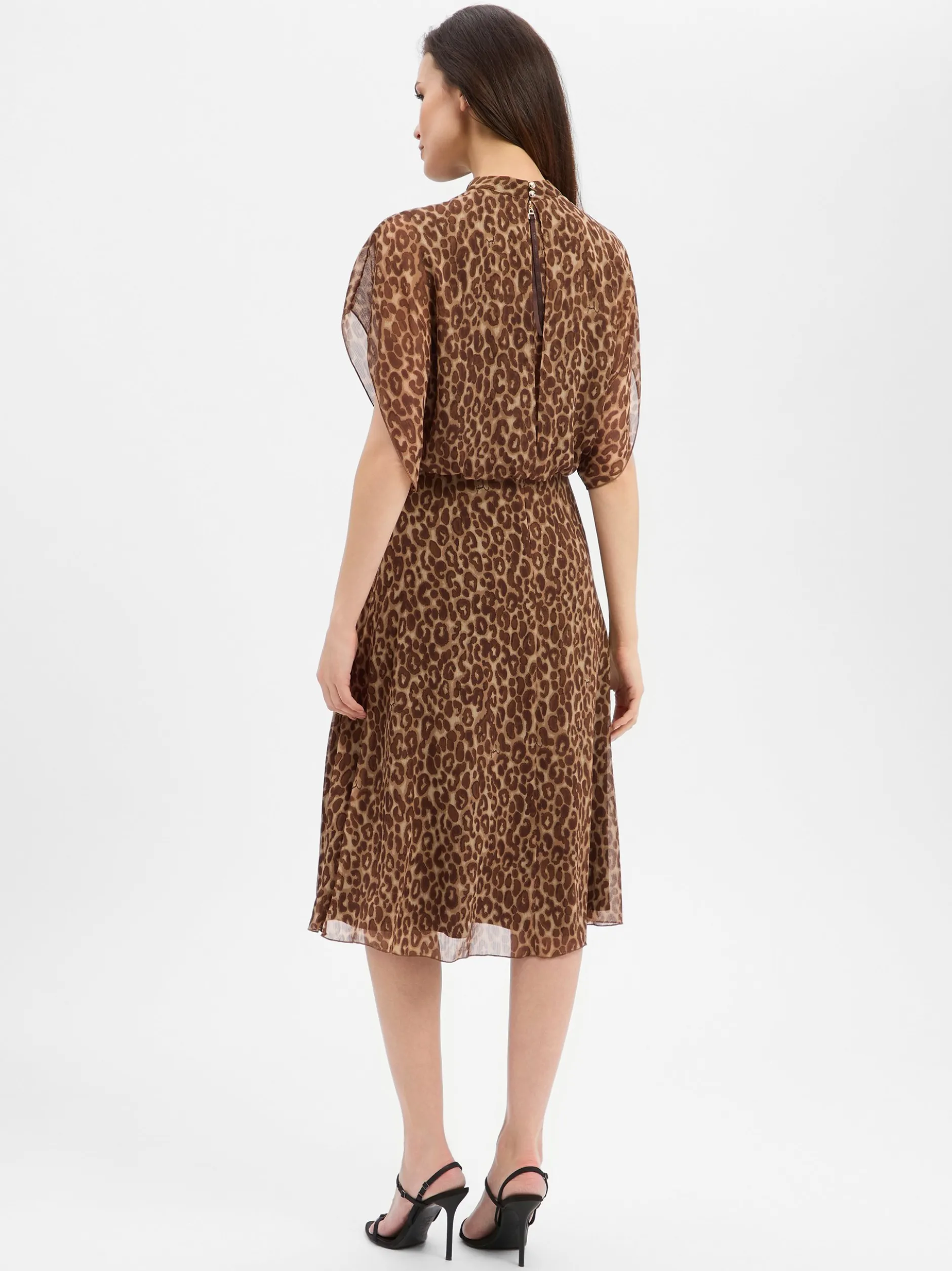 JOOP! Damen Kleid - Dalisha in mehrfarbig camel