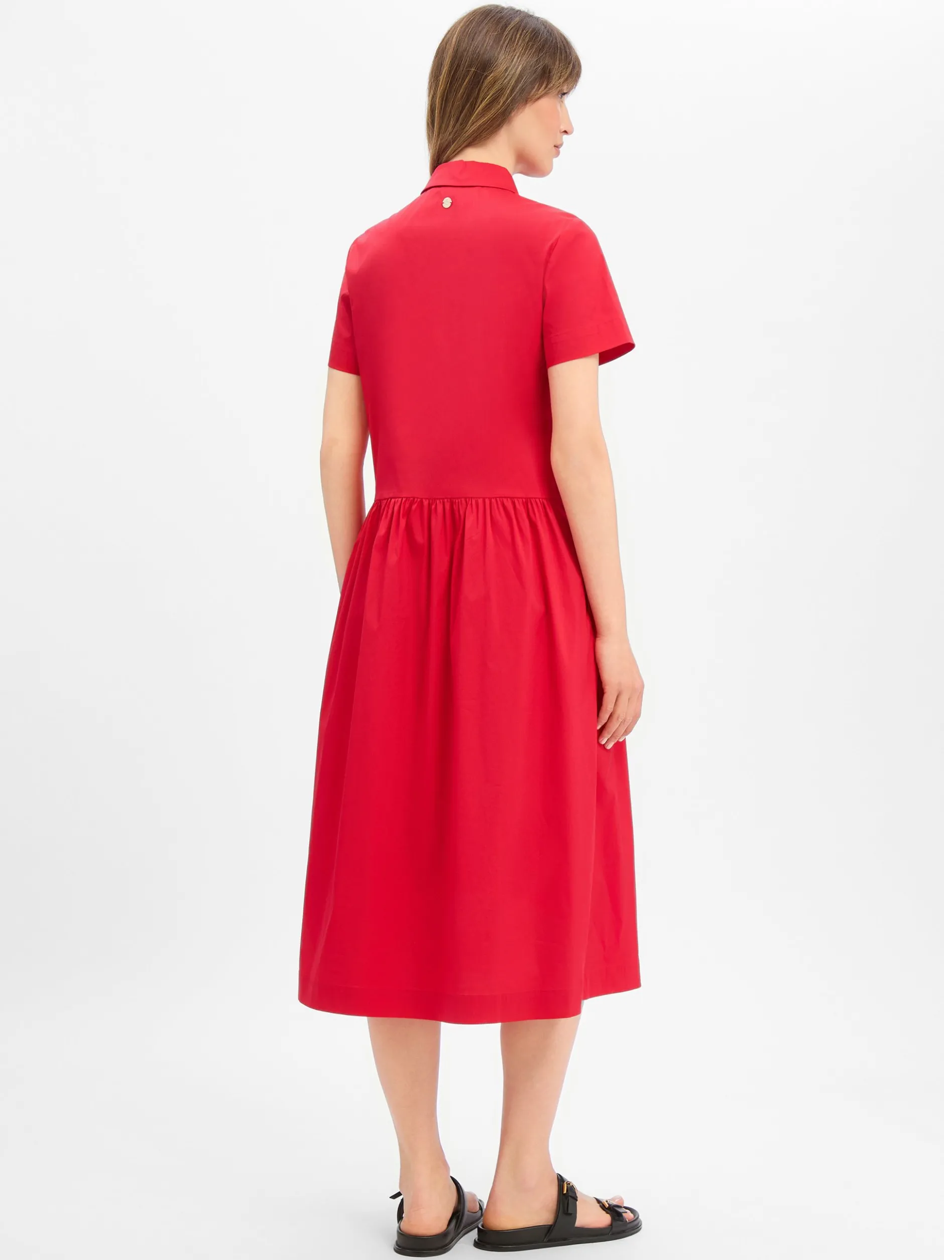 JOOP! Damen Kleid - Damina in rot - Ärmel: kurzarm