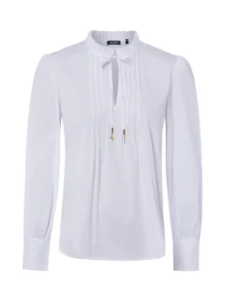 JOOP! Damen Rüschenbluse - Belmira in weiß