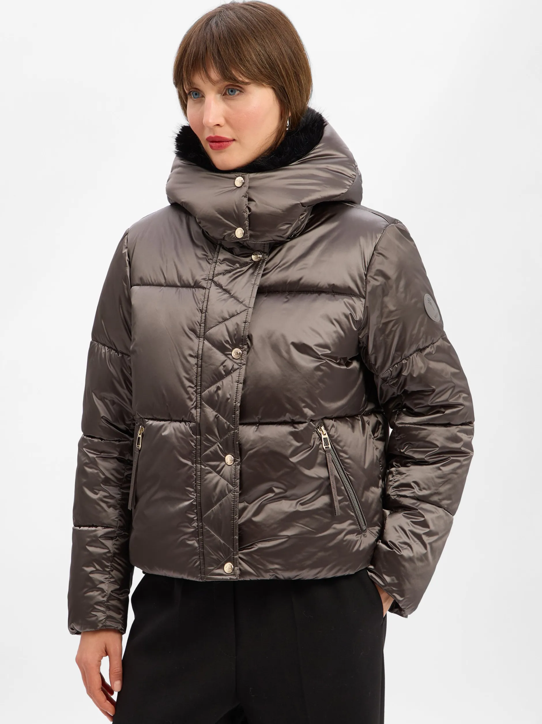 JOOP! Damen Steppjacke - Ozma in anthrazit