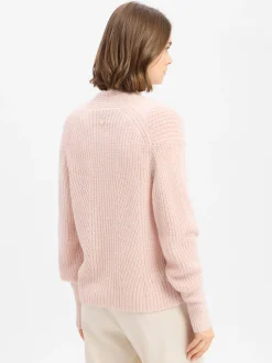 JOOP! Damen Strickjacke mit Alpakaanteil - Kanna in rosa