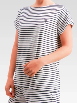 JOOP! Damen T-Shirt - Cosy in weiß - Ärmel: kurzarm