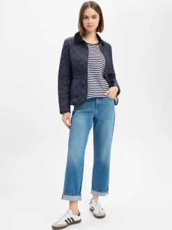 JOOP! Damen T-Shirt - Tonica in marine weiß