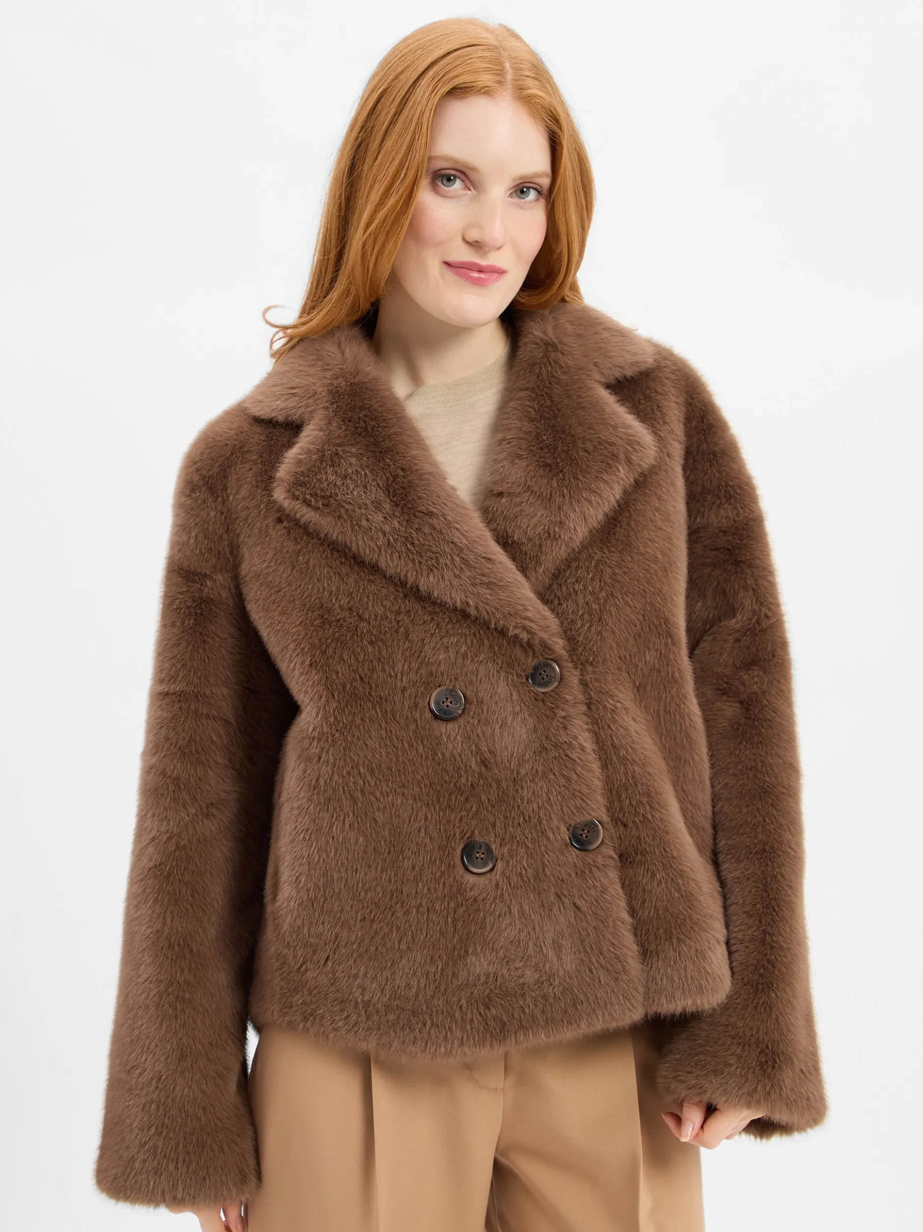JOOP! Damen Wendejacke - Orsina in braun