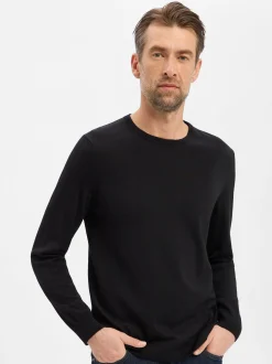 JOOP! Herren Feinstrickpullover - Denny in schwarz