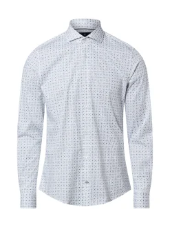 JOOP! Herren Hemd - Pares in weiß türkis