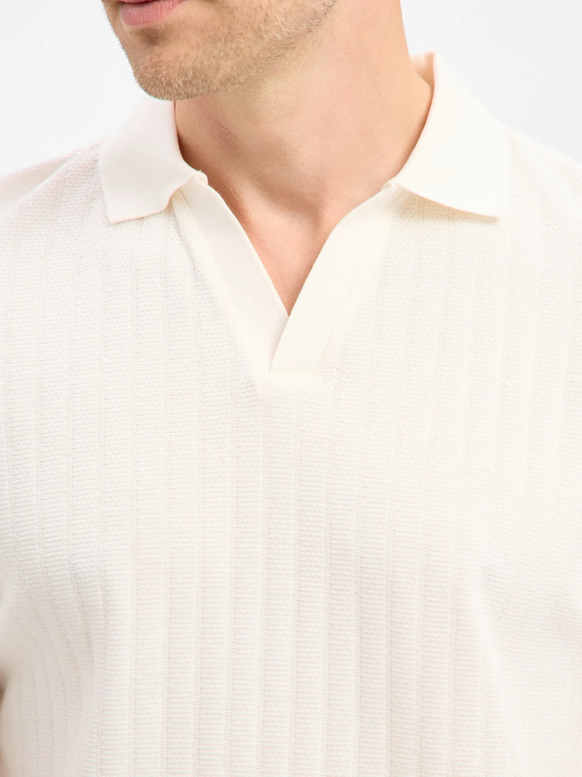 JOOP! Herren Poloshirt - Baronito in ecru
