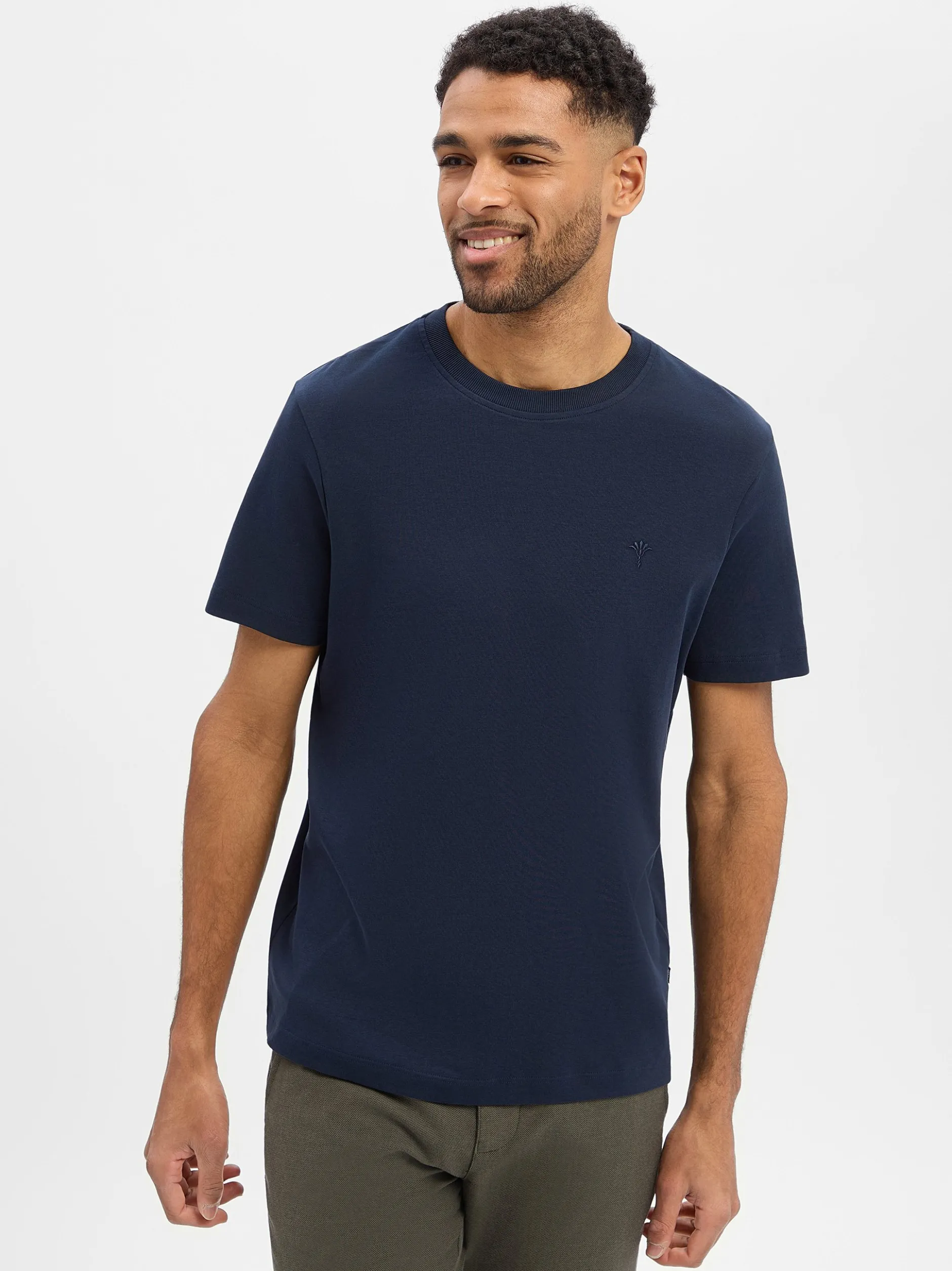 JOOP! Herren T-Shirt - Priamo in marine - Ärmel: kurzarm