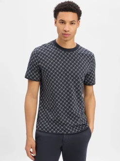 JOOP! Herren T-Shirt - Victormanuel in marine hellgrau