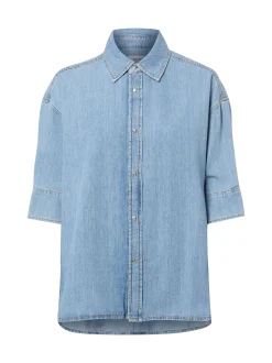 Joop Jeans Damen Jeansbluse - Uma in medium stone