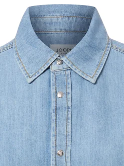 Joop Jeans Damen Jeansbluse - Uma in medium stone