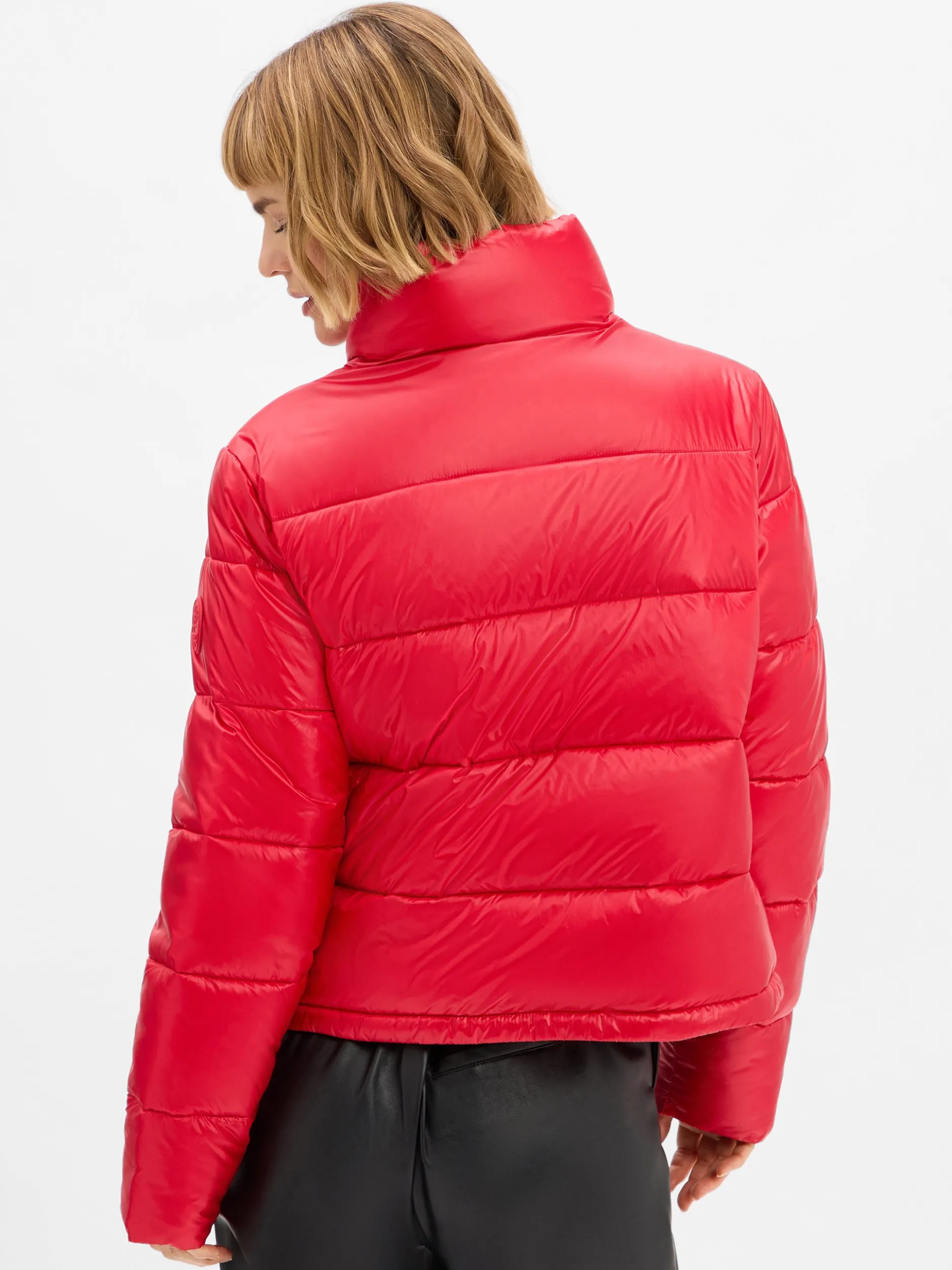 Joop Jeans Damen Pufferjacke - Opika in rot