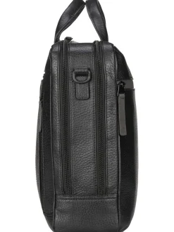Jost Herren Aktentasche - Stockholm Business Bag L 2 Comp in schwarz