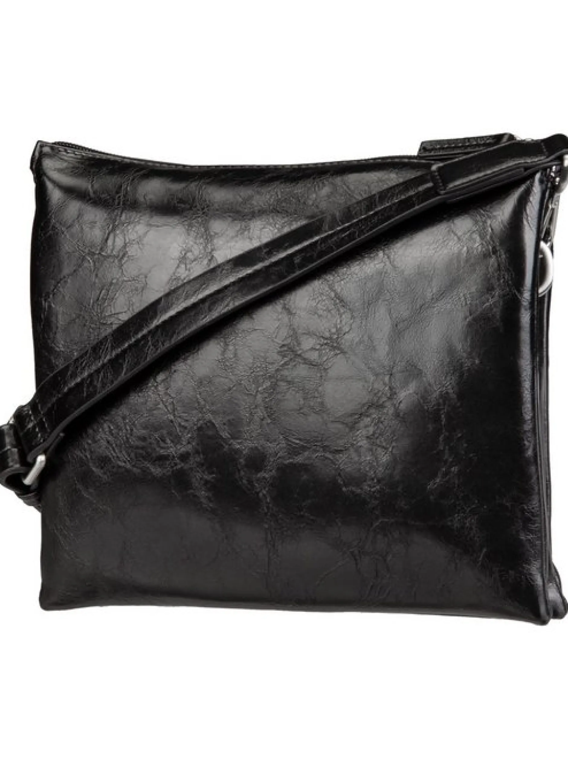 Jost Unisex Schultertasche - Kiruna in schwarz