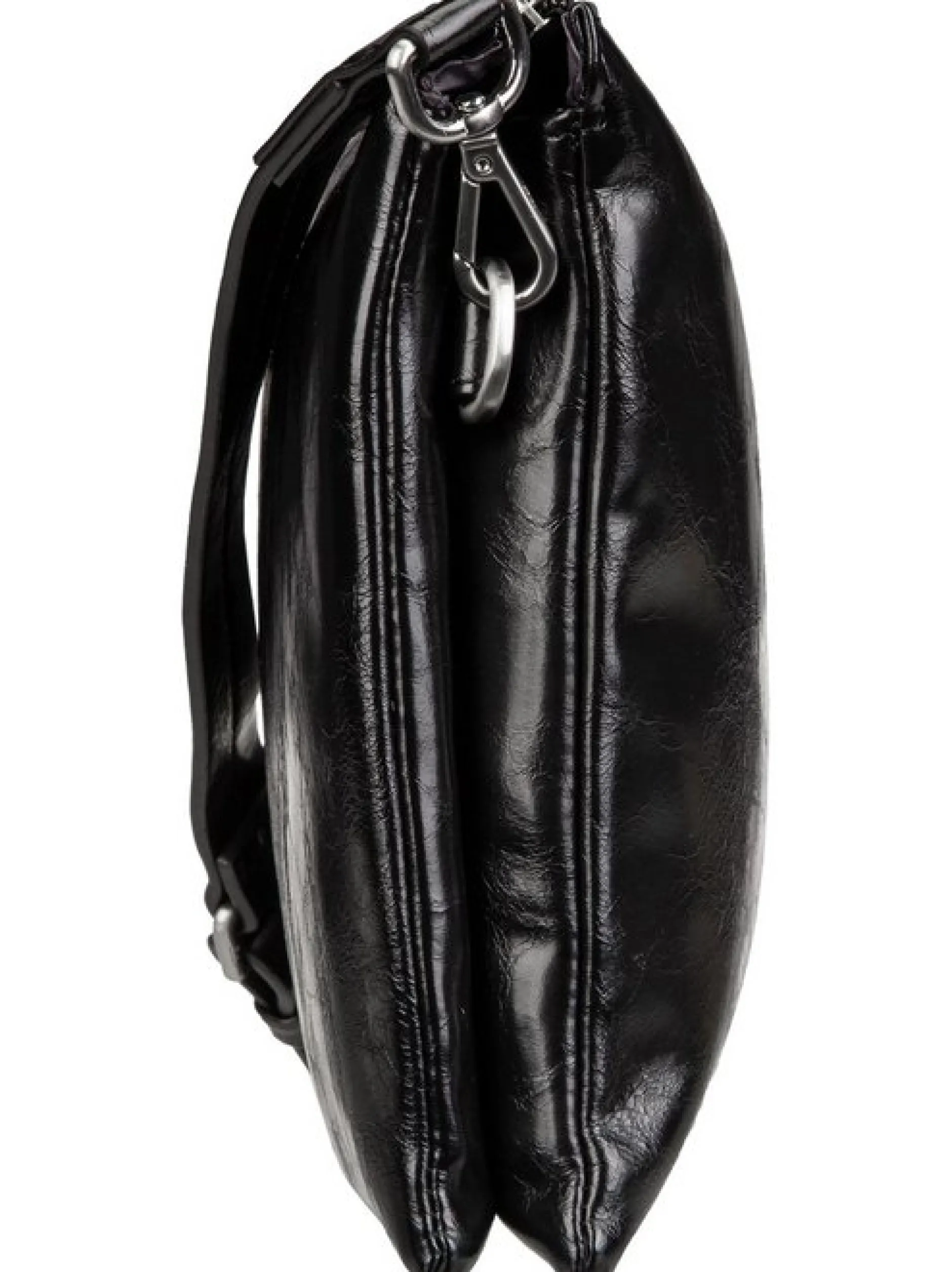 Jost Unisex Schultertasche - Kiruna in schwarz