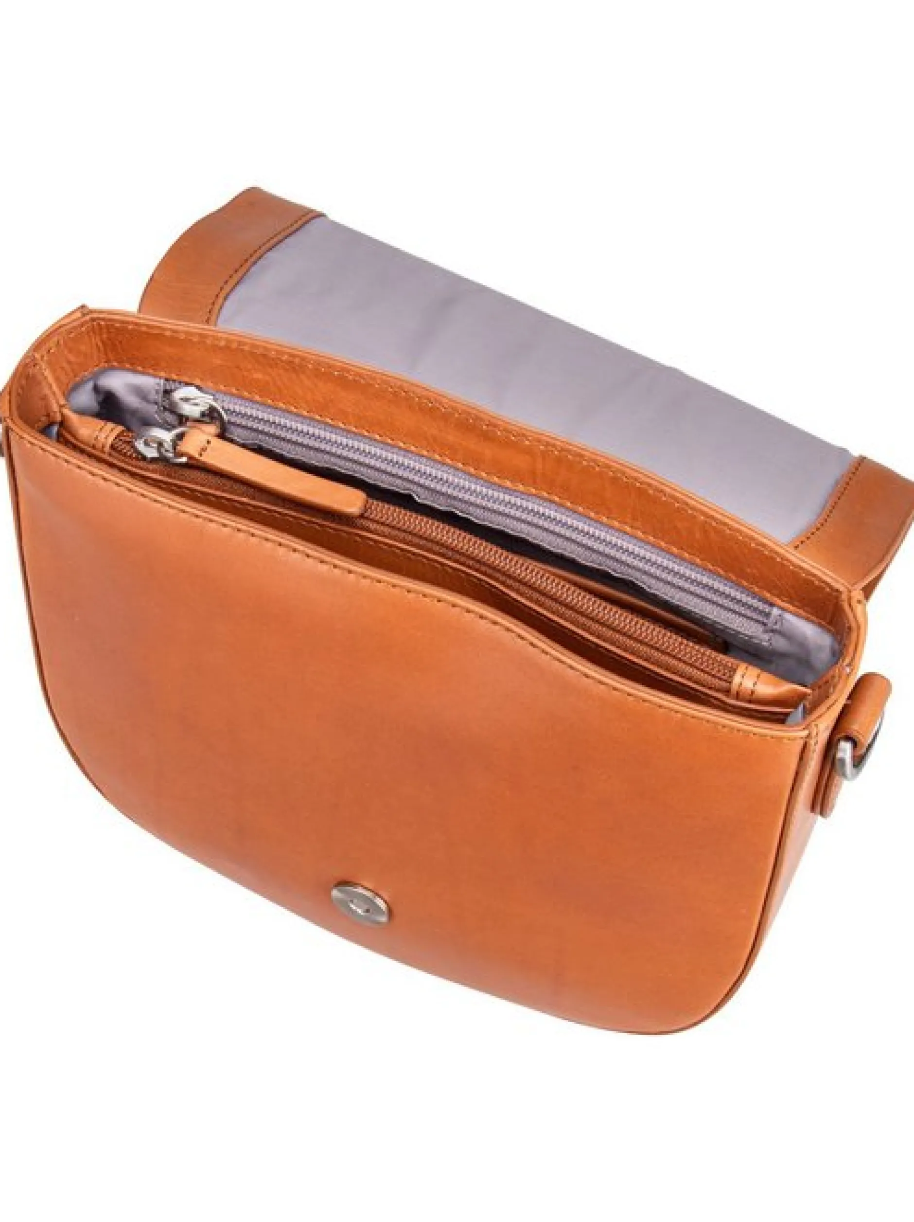 Jost Unisex Schultertasche - Rana in braun