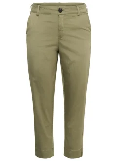Kaffe Curve Damen Hose KCleana in grün