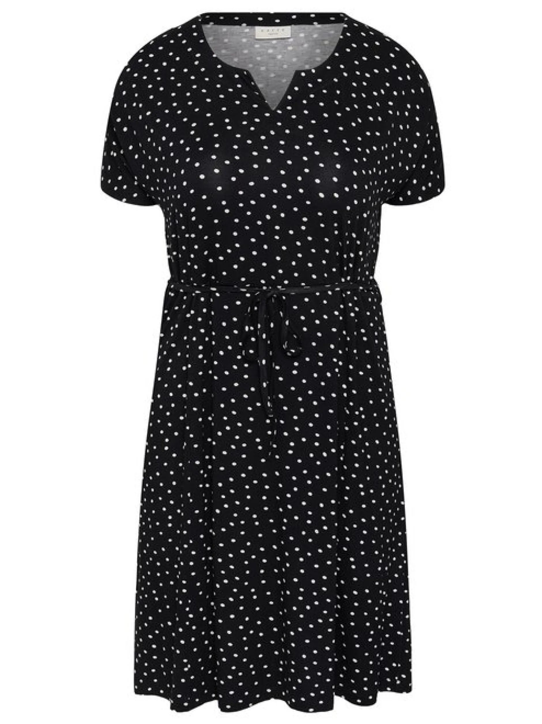 Kaffe Curve Damen Kleid KCmella in schwarz