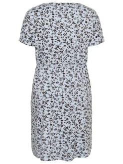 Kaffe Curve Damen Kleid KCmella in blau