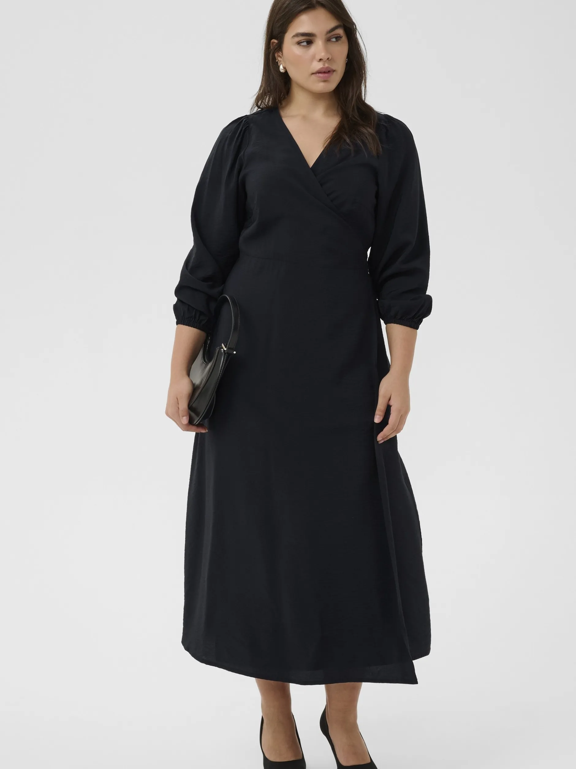 Kaffe Curve Damen Kleid KCruby in blau