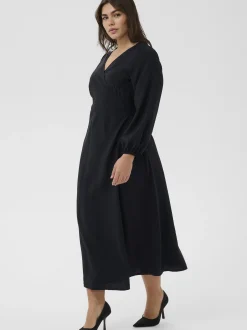 Kaffe Curve Damen Kleid KCruby in blau