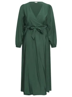 Kaffe Curve Damen Kleid KCruby in grün