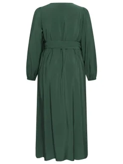 Kaffe Curve Damen Kleid KCruby in grün