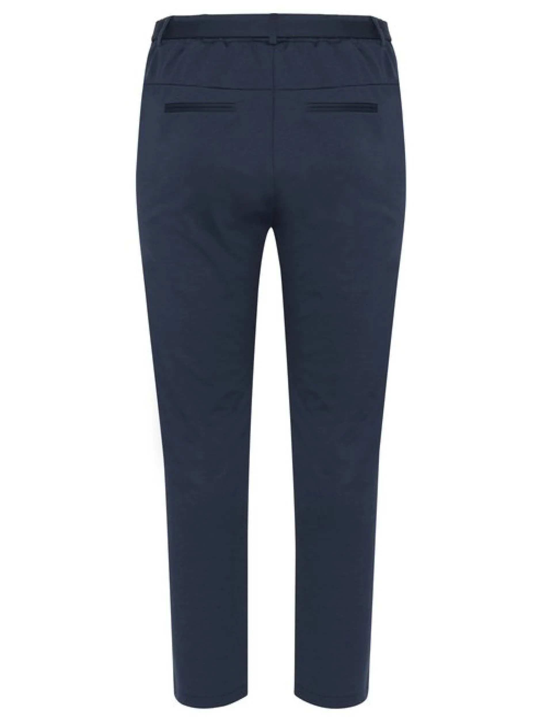 Kaffe Curve Damen Strickhose KCjenna in blau
