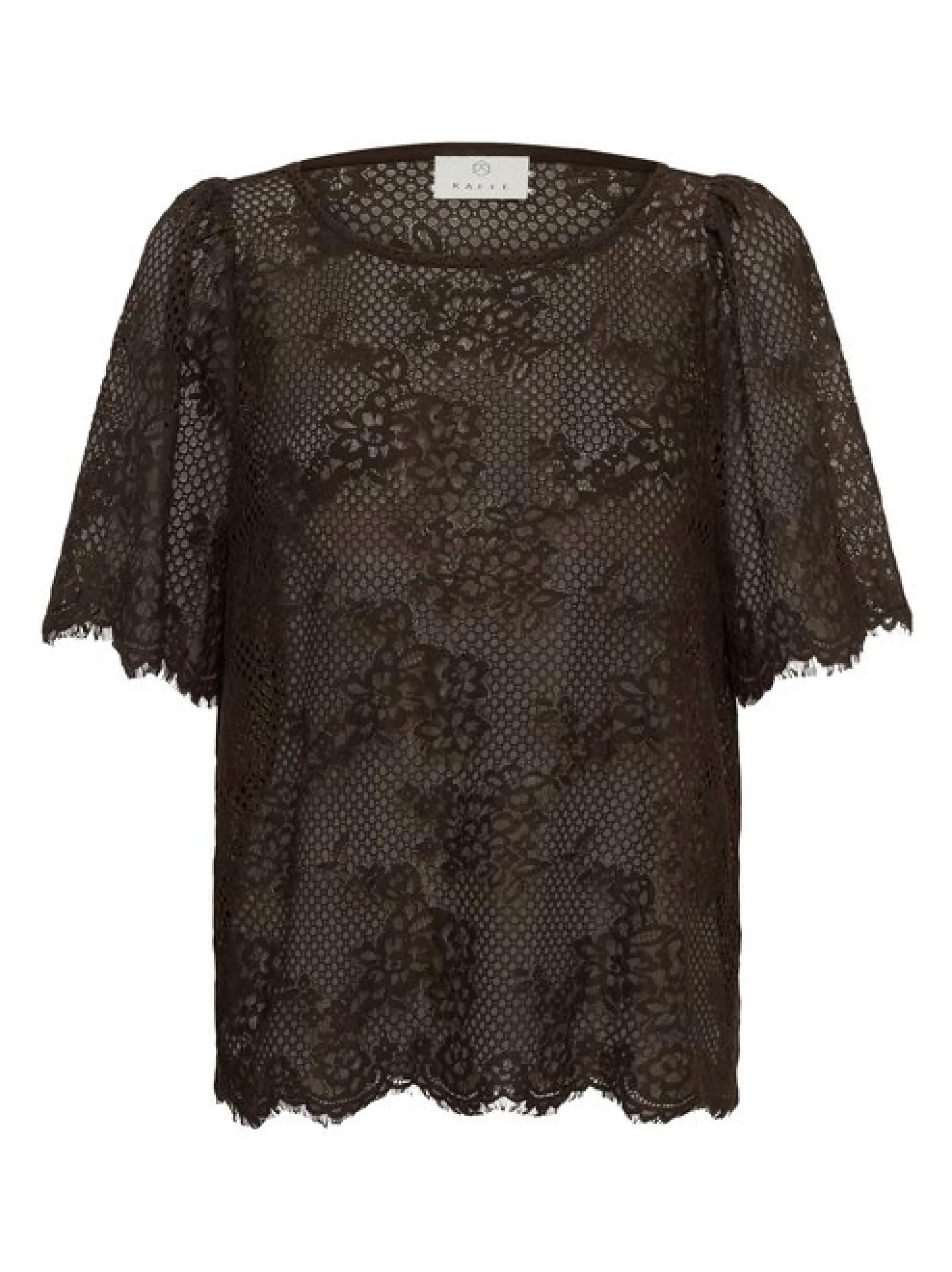 Kaffe Damen Bluse KAcornelia in braun