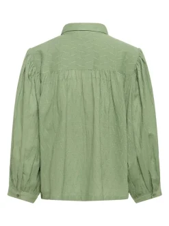 Kaffe Damen Bluse KAgabriela in grün