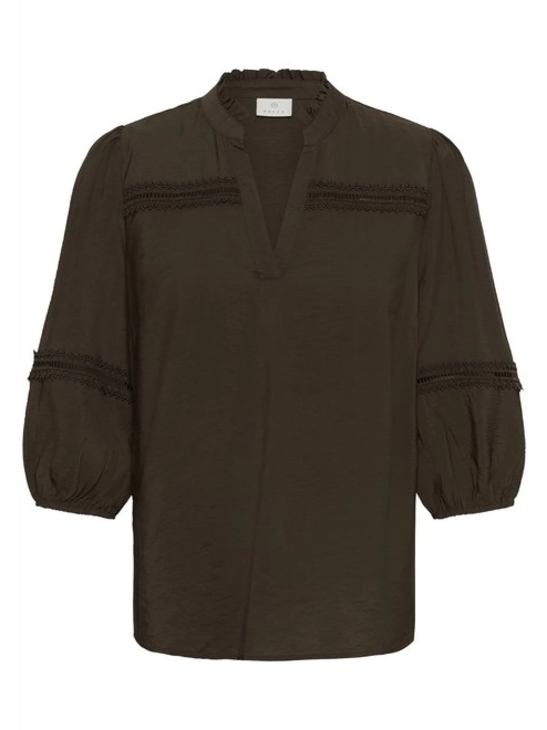Kaffe Damen Bluse KAsonja in mocca