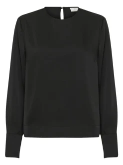 Kaffe Damen Blusenshirt KAbonita in schwarz