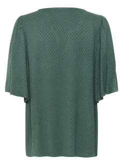 Kaffe Damen Blusenshirt KAmona in grün