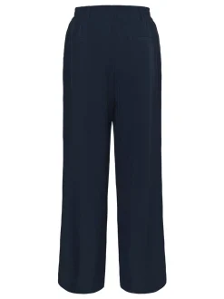 Kaffe Damen Casual Hose KAbeatrice Elastische Taille in blau