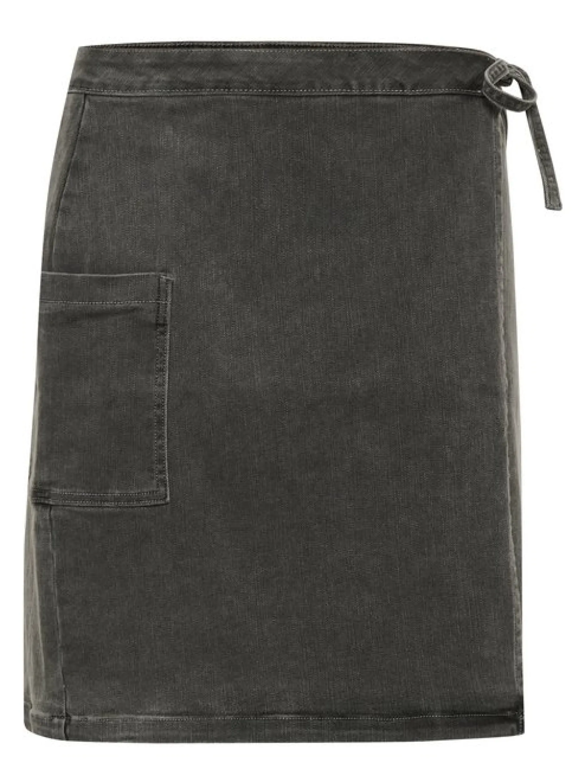 Kaffe Damen Denimrock KAzina in schlamm