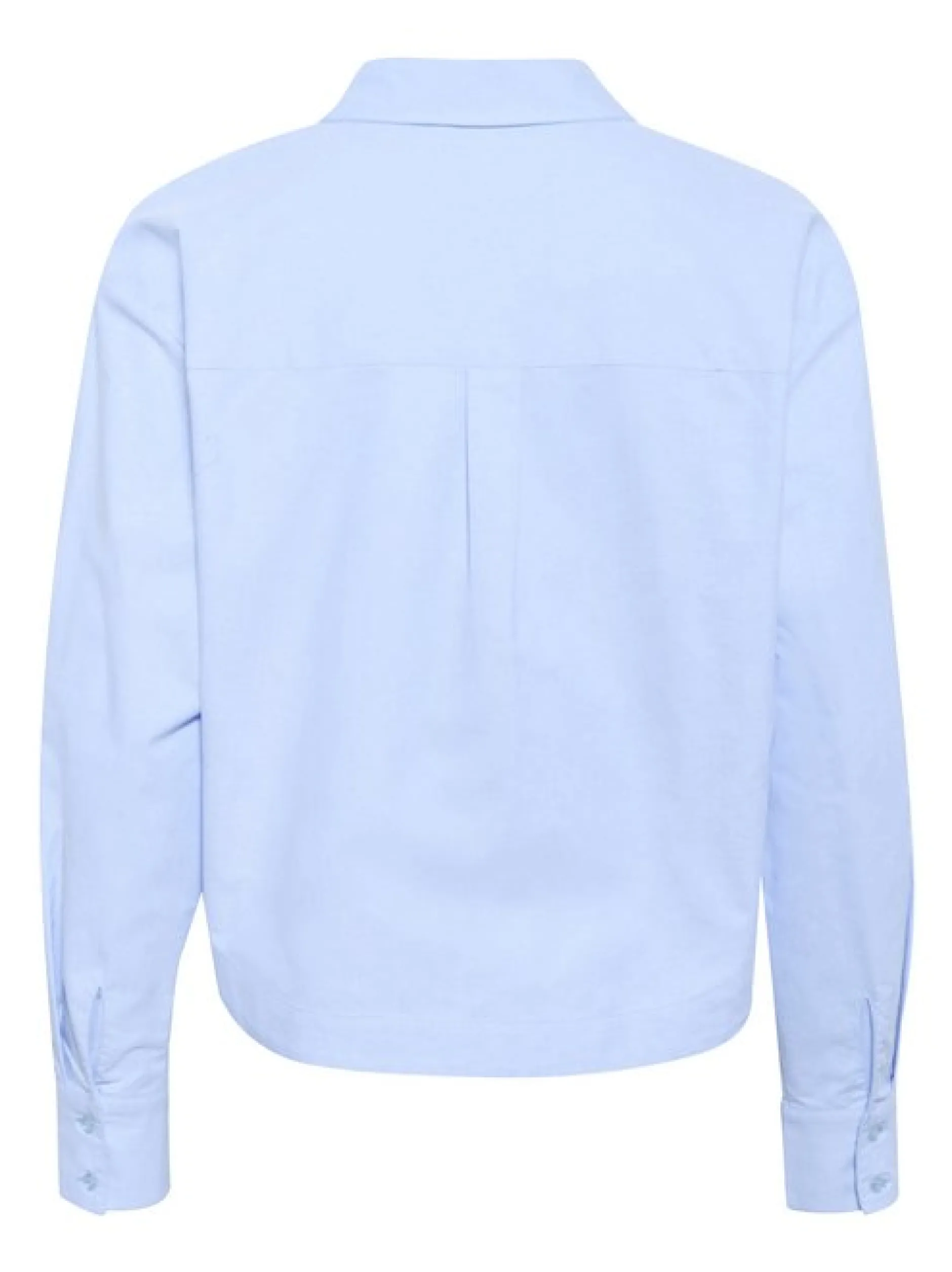 Kaffe Damen Hemdbluse KAosita in blau
