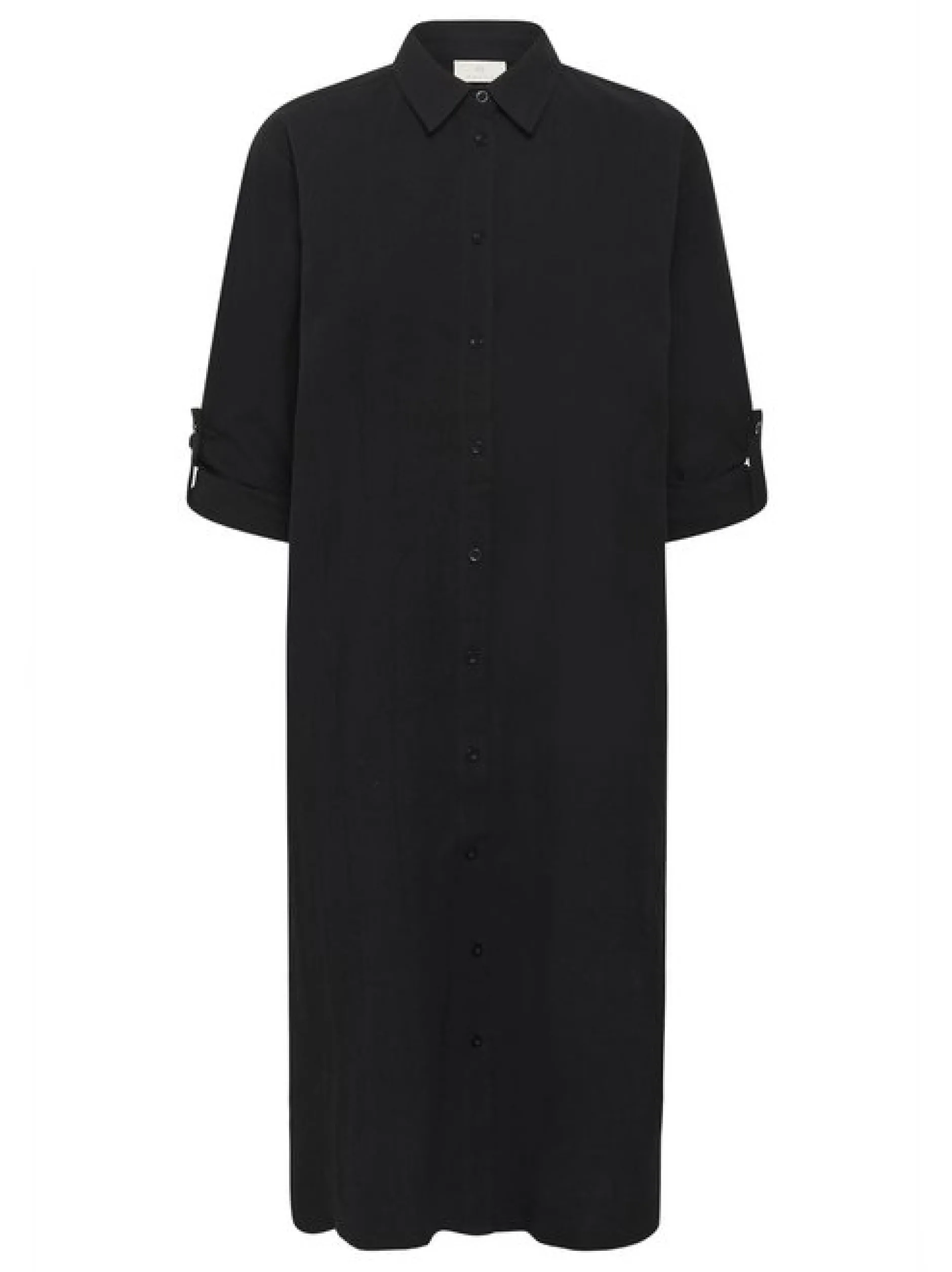Kaffe Damen Hemdkleid KANaya in schwarz